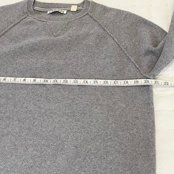 Esprit Pullover Sweatshirt Sweater Men’s L | Gray Soft Fleece Casual | EUC - Picture 12 of 14